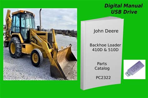 John Deere 410D and 510D Backhoe Loader Parts Catalog Manual See ...