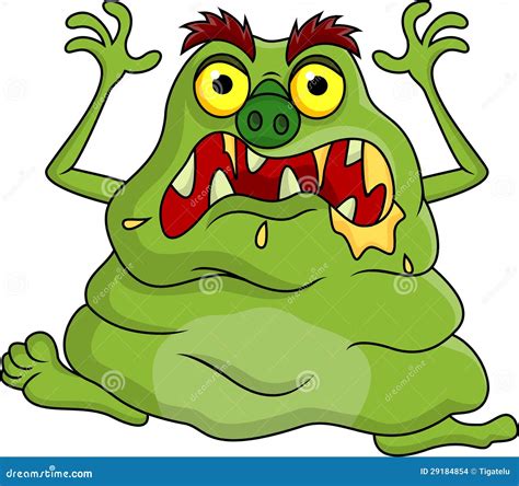 Ugly Monster Cartoon Stock Images - Image: 29184854