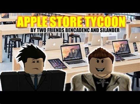 ROBLOX LET'S PLAY APPLE STORE TYCOON | BENCADENC GAMES | Roblox, Play ...