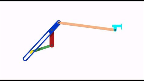 Whitworth Quick Return Mechanism Animation in Solidworks - YouTube