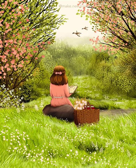 Images Wallpaper, Scenery Wallpaper, Cute Pictures To Draw, Cottage Core Art, Nature Artists ...