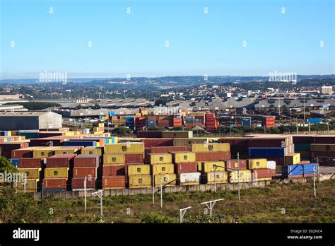 Durban container port hi-res stock photography and images - Alamy