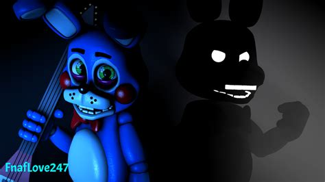 Toy Bonnie And Shadow Bonnie by fnaflove247 on DeviantArt