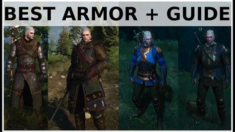 Witcher 3 Best Armor Sets - BEST GAMES WALKTHROUGH