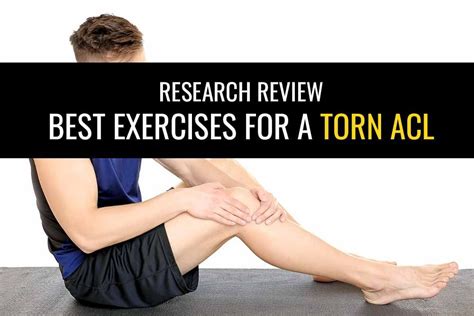 Exercises For Torn ACL | Anterior Cruciate Ligament Injury | Acl tear ...