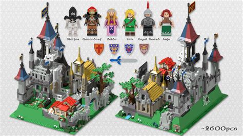 LEGO Ideas user brings another The Legend of Zelda Hyrule Castle model to the spotlight ...