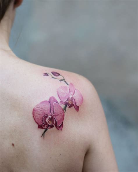 Botanical Tattoos ~ on Instagram: “Pink Orchids🌿 Dank je wel Marlies!🤗” | Botanical tattoo ...