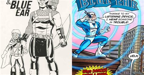 Marvel team creates deaf superhero called Blue Ear in honor of boy ...