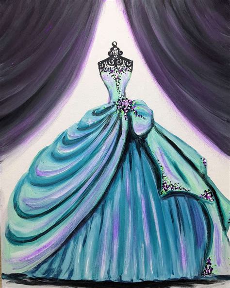 Dream Dress - Pinot's Palette Painting