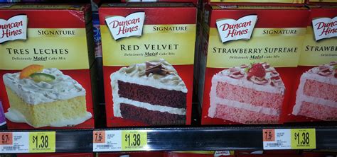 Duncan Hines Cake Mix Just $1.01 at Walmart!