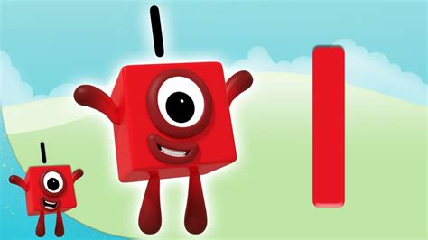 Numberblocks - The Number 1 | Learn to Count | Learning Blocks | Learn to count, Block birthday ...