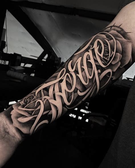 The Best Shop for Letter and Script Tattoos — Certified Tattoo Studios