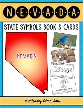 Nevada State Symbols (Book & Picture Cards) by Alma Solis | TpT