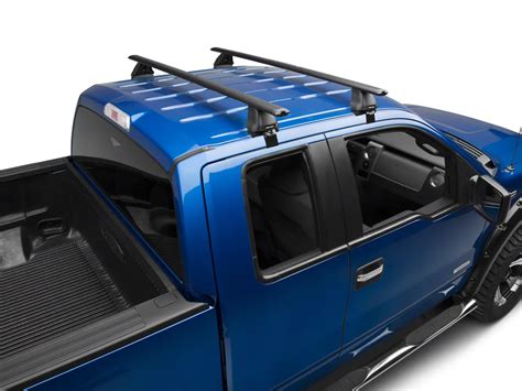 Rhino-Rack F-150 Vortex 2500 2-Bar Roof Rack; Black JA2743 (04-14 F-150 ...