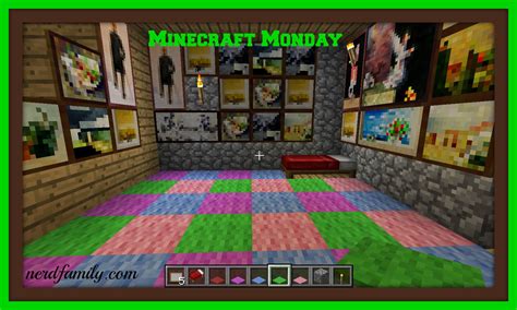 How to Decorate Your House in Minecraft: Part 2 With Dyes - Nerd Family