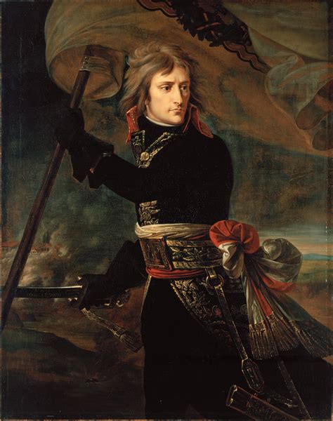 File:Gros, Antoine-Jean, baron - Napoleon Bonaparte on the Bridge at ...