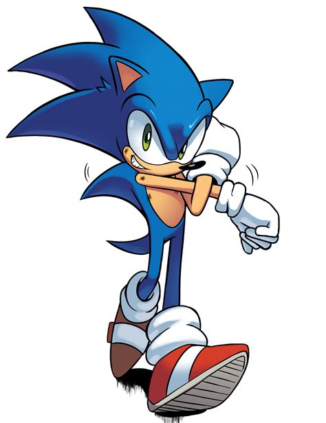 a transparent Sonic from Archie Sonic Online #248... - Lala's Blog