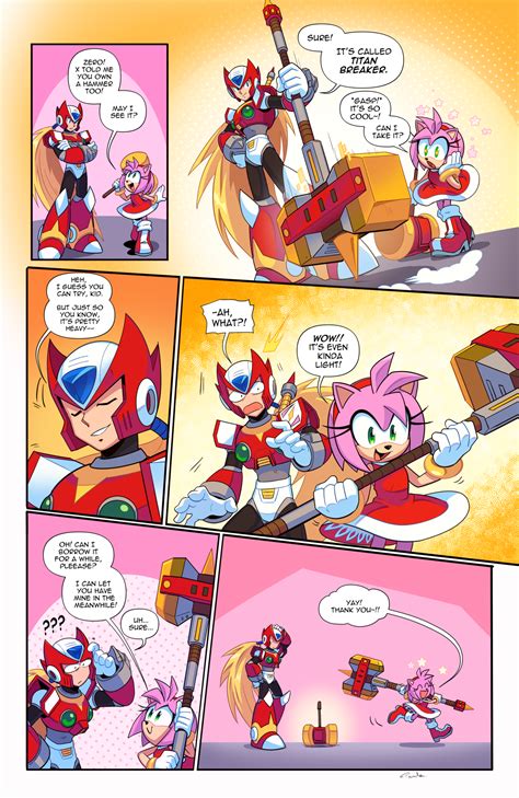 Lala's Blog (Posts tagged Amy rose) | Sonic heroes, Mega man art, Mega man