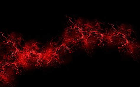 HD wallpaper: Red and Black, red and black graphic, background, fractal ...