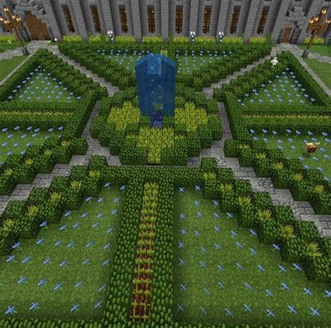 Minecraft Garden Entrance | Minecraft garden, Minecraft, Minecraft designs