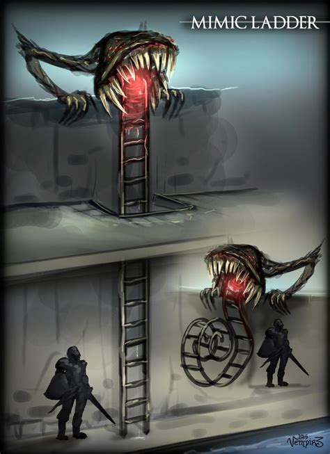 Mimic Ladder by vempirick on DeviantArt