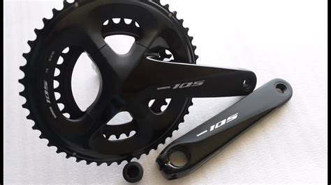 Shimano 105 crankset r7000 unboxing and first look - YouTube