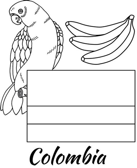 79+ Printable colombia coat of arms coloring pages - CerysRosalie