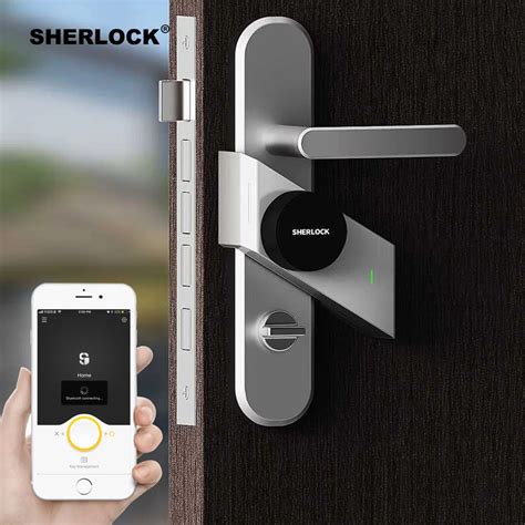 Sherlock S2 Smart Door Lock Home Keyless Lock Fingerprint + Password Work Electronic Lock ...