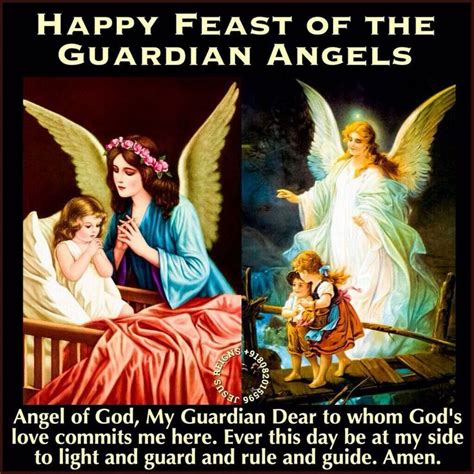 Feast of Guardian Angels | The guardian