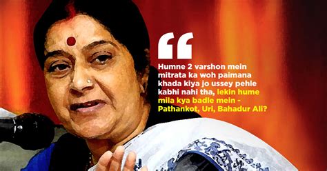 10 Sushma Swaraj Quotes That Make Her The Minister Of Swag