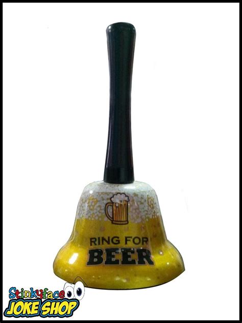 Ring for Beer Bell | Beer, Rings, Party supplies