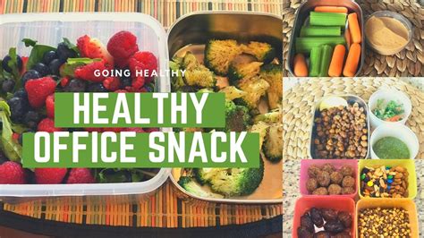 11 healthy snacks ideas - Healthy office snack options . - YouTube