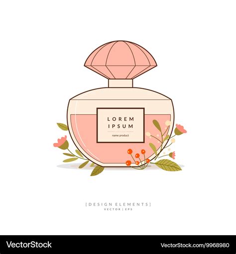 Perfume Bottle Designs Vector