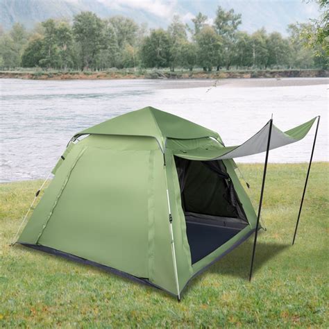 All Weather Outdoors 4 Person Waterproof Family Camping Tent – Until ...