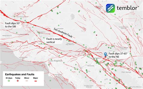 Exploring The Map Of San Andreas Fault Line: A Journey Of Discovery - 2023 Calendar Printable