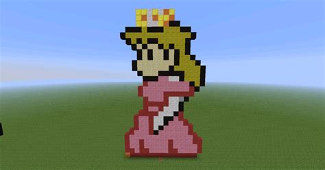 Princess Peach Minecraft by BakaHentai90 on DeviantArt