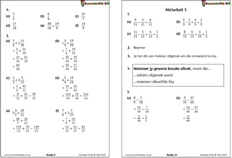 Graad 7 Wiskunde Aktiwiteitsboek Kwartaal 2 - Classroom101