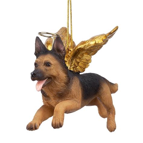 Honor the Pooch: German Shepherd Holiday Dog Angel Ornament - Walmart.com