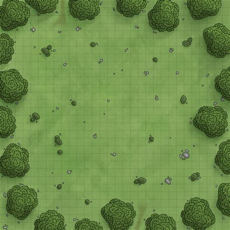 Forest Glade - a free generic map! | Fantasy city map, Dungeon maps, Fantasy map