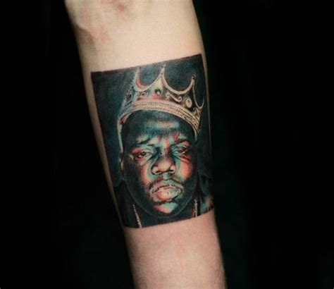 The Notorious B.I.G. tattoo by Ben Tats | Photo 30695