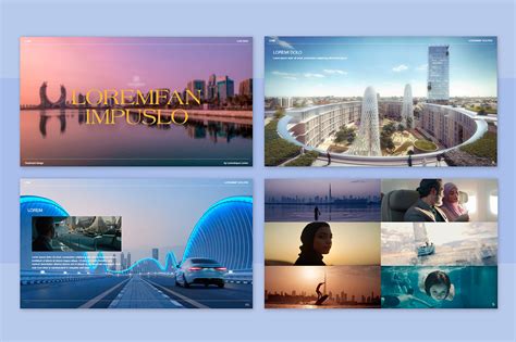 Film pitch deck design on Behance