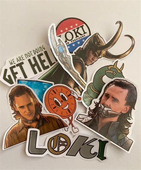 Loki Stickers | Etsy