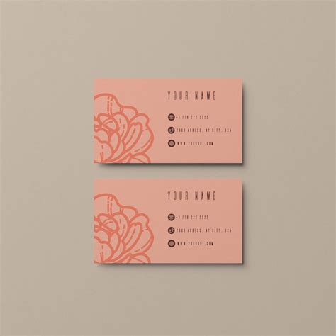 Premium PSD | Business card