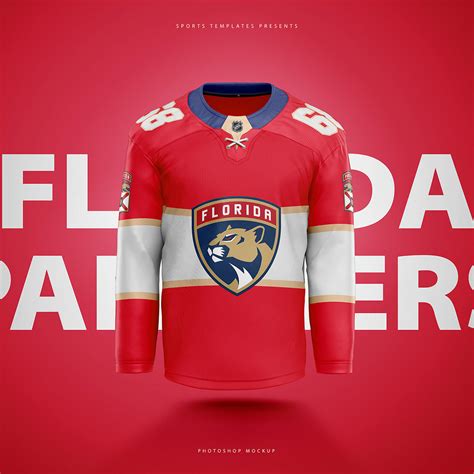 Adidas Adizero Hockey Jersey Photoshop Template 2.0 :: Behance