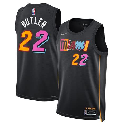 Miami Heat Nike City Edition Swingman Jersey - Jimmy Butler - Mens