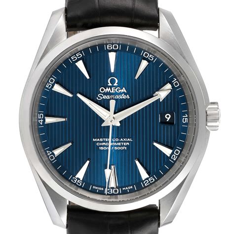 Omega Seamaster Aqua Terra Blue Dial Mens Watch 231.13.42.21.03.001 | SwissWatchExpo