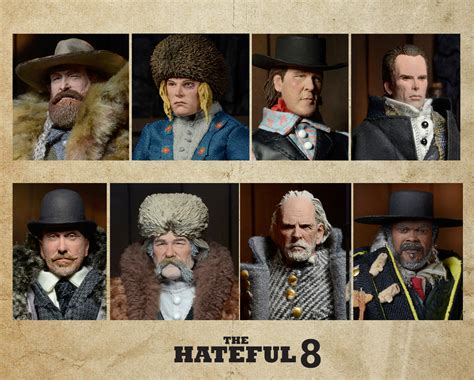 The Hateful Eight Clothed 8” Action Figures Reveal and Pre-order Info ...