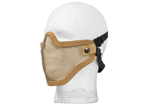 Bravo Strike Steel Half-Face Mesh Mask ( Option )