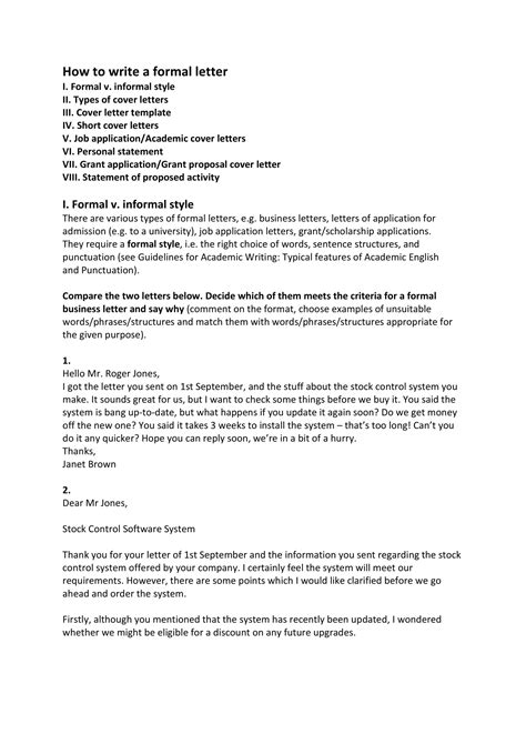 Business Formal Letter - 8+ Examples, Format, Tips, PDF