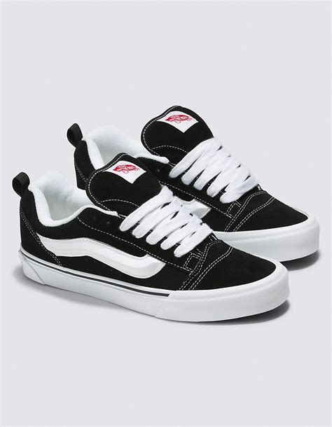 VANS Knu Skool Shoes - BLACK/WHITE | Tillys | Swag shoes, Pretty sneakers, Cute nike shoes